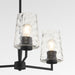 Myhouse Lighting Quorum - 6204-3-59 - Three Light Chandelier - Goodwin - Matte Black