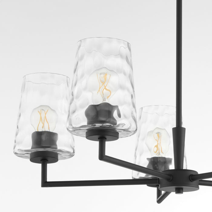 Myhouse Lighting Quorum - 6204-5-59 - Five Light Chandelier - Goodwin - Matte Black