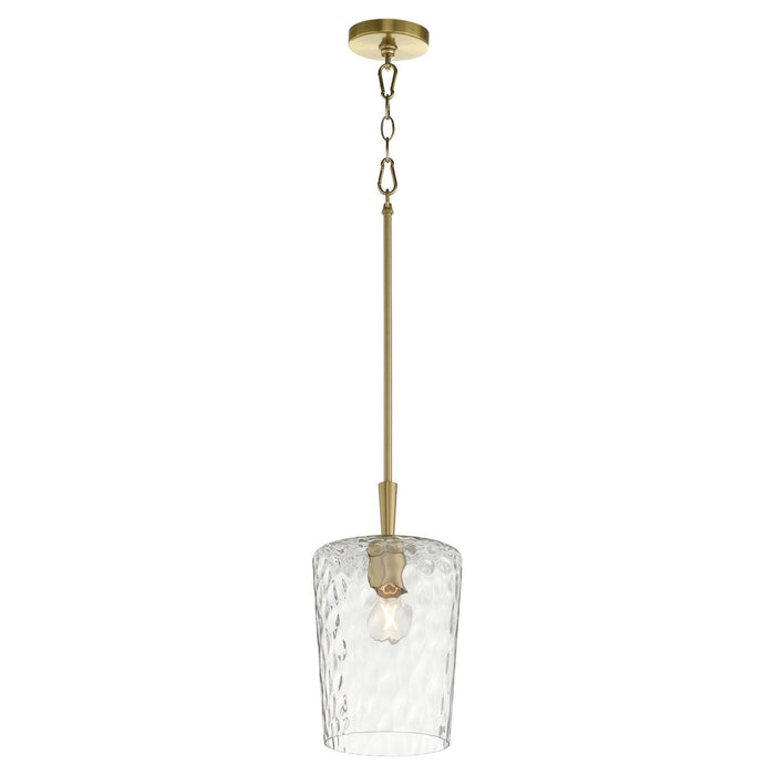 Myhouse Lighting Quorum - 3204-80 - One Light Pendant - Goodwin - Aged Brass