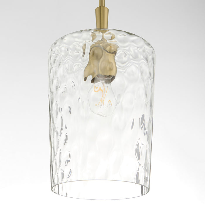 Myhouse Lighting Quorum - 3204-80 - One Light Pendant - Goodwin - Aged Brass