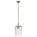 Myhouse Lighting Quorum - 3204-65 - One Light Pendant - Goodwin - Satin Nickel