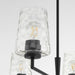 Myhouse Lighting Quorum - 6204-8-59 - Eight Light Chandelier - Goodwin - Matte Black