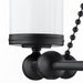 Myhouse Lighting Quorum - 667-6-59 - Six Light Chandelier - Lee Boulevard - Matte Black