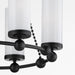 Myhouse Lighting Quorum - 667-6-59 - Six Light Chandelier - Lee Boulevard - Matte Black