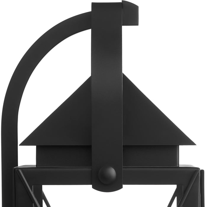 Myhouse Lighting Quorum - 73-25-59 - Three Light Lantern - Mystic - Matte Black