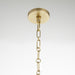 Myhouse Lighting Quorum - 8238-11-80 - One Light Pendant - Providence - Aged Brass