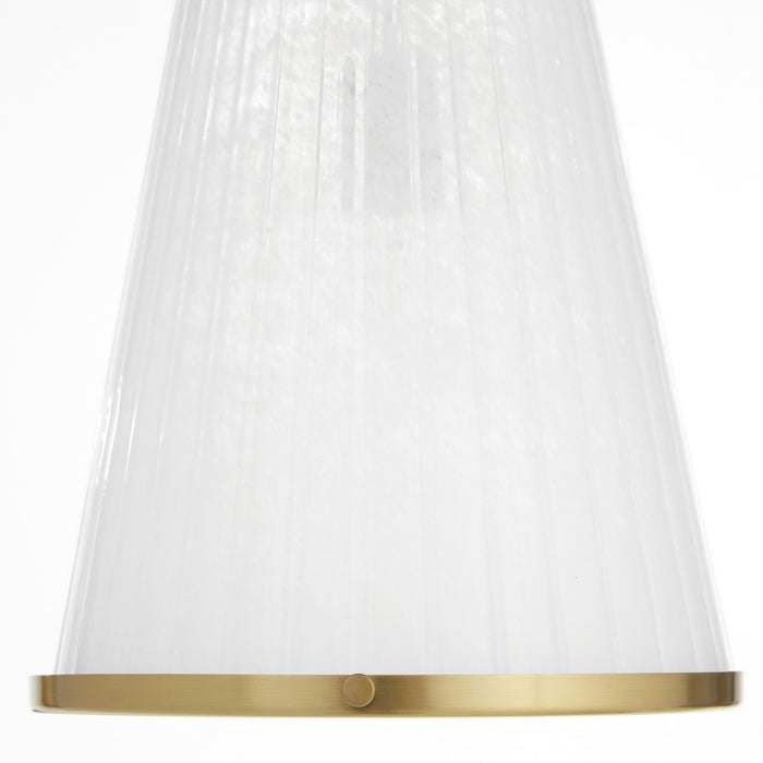 Myhouse Lighting Quorum - 8238-11-80 - One Light Pendant - Providence - Aged Brass