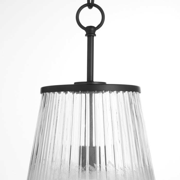 Myhouse Lighting Quorum - 8238-11-59 - One Light Pendant - Providence - Matte Black