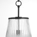 Myhouse Lighting Quorum - 8238-11-59 - One Light Pendant - Providence - Matte Black