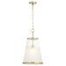 Myhouse Lighting Quorum - 8238-13-80 - One Light Pendant - Providence - Aged Brass