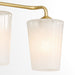 Myhouse Lighting Quorum - 5238-3-80 - Three Light Vanity - Providence - Aged Brass