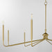 Myhouse Lighting Quorum - 6238-8-80 - Eight Light Chandelier - Providence - Aged Brass