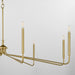 Myhouse Lighting Quorum - 6238-8-80 - Eight Light Chandelier - Providence - Aged Brass