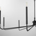 Myhouse Lighting Quorum - 6238-8-59 - Eight Light Chandelier - Providence - Matte Black