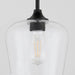 Myhouse Lighting Quorum - 3313-59 - One Light Pendant - Raymond - Matte Black