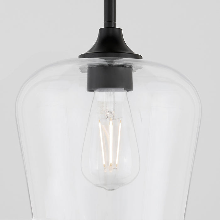 Myhouse Lighting Quorum - 3313-59 - One Light Pendant - Raymond - Matte Black