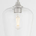 Myhouse Lighting Quorum - 3313-65 - One Light Pendant - Raymond - Satin Nickel