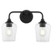 Myhouse Lighting Quorum - 5313-2-59 - Two Light Vanity - Raymond - Matte Black