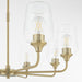 Myhouse Lighting Quorum - 6313-8-80 - Eight Light Chandelier - Raymond - Aged Brass