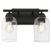 Myhouse Lighting Quorum - 5112-2-59 - Two Light Vanity - Wallinger - Matte Black