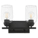 Myhouse Lighting Quorum - 5112-2-59 - Two Light Vanity - Wallinger - Matte Black