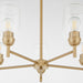 Myhouse Lighting Quorum - 6112-5-80 - Five Light Chandelier - Wallinger - Aged Brass