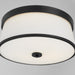 Myhouse Lighting Quorum - 3203-16-59 - Three Light Ceiling Mount - Weir - Matte Black