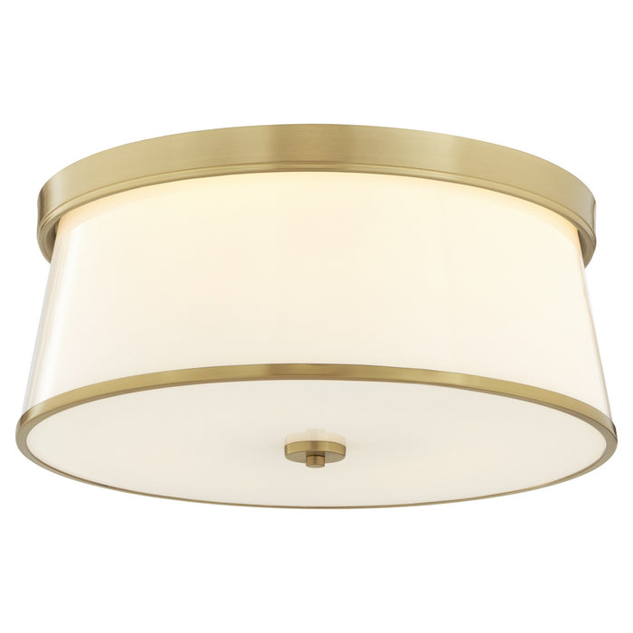 Myhouse Lighting Quorum - 3203-20-80 - Four Light Ceiling Mount - Weir - Aged Brass