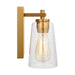 Myhouse Lighting Visual Comfort Studio - VS24301BBS - One Light Wall Sconce - Mercer - Burnished Brass
