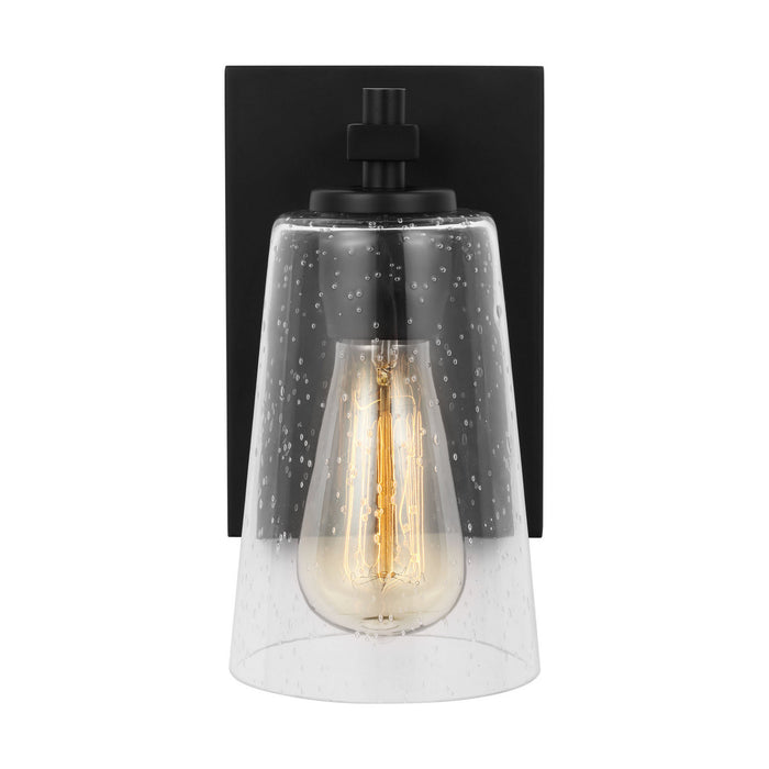 Myhouse Lighting Visual Comfort Studio - VS24301MBK - One Light Wall Sconce - Mercer - Midnight Black