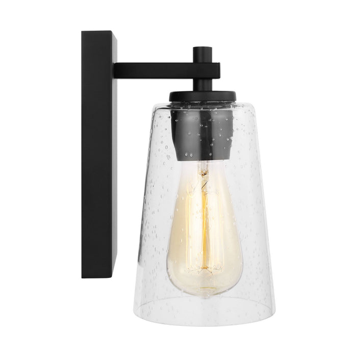 Myhouse Lighting Visual Comfort Studio - VS24301MBK - One Light Wall Sconce - Mercer - Midnight Black