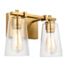 Myhouse Lighting Visual Comfort Studio - VS24302BBS - Two Light Vanity - Mercer - Burnished Brass