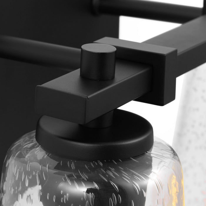 Myhouse Lighting Visual Comfort Studio - VS24302MBK - Two Light Vanity - Mercer - Midnight Black