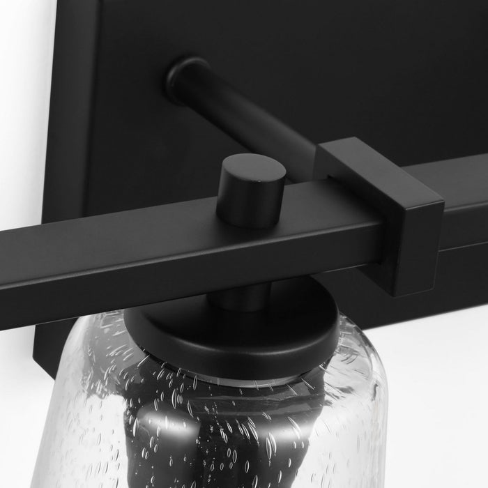 Myhouse Lighting Visual Comfort Studio - VS24304MBK - Four Light Vanity - Mercer - Midnight Black