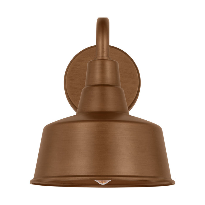 Myhouse Lighting Visual Comfort Studio - SLO1181EN3/NCP - One Light Wall Lantern - Barn Light - Natural Copper