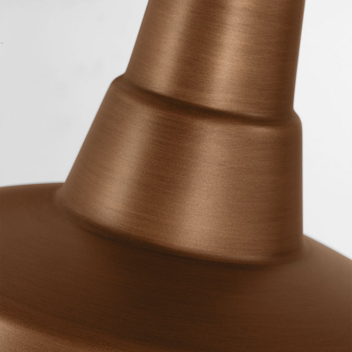 Myhouse Lighting Visual Comfort Studio - SLO1181EN3/NCP - One Light Wall Lantern - Barn Light - Natural Copper