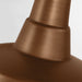 Myhouse Lighting Visual Comfort Studio - SLO1181EN3/NCP - One Light Wall Lantern - Barn Light - Natural Copper