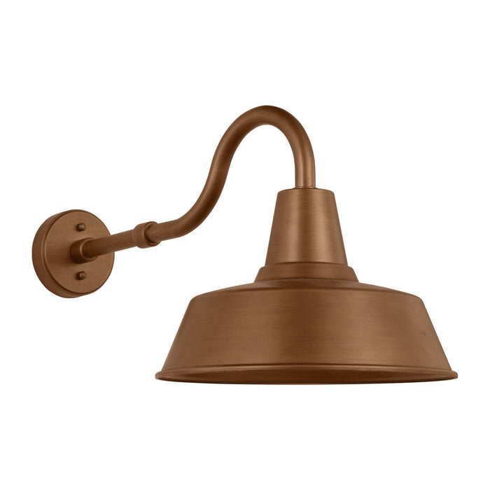 Myhouse Lighting Visual Comfort Studio - SLO1201EN3/NCP - One Light Wall Lantern - Barn Light - Natural Copper