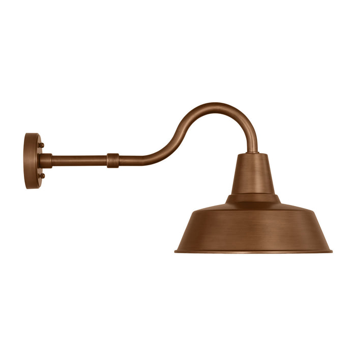 Myhouse Lighting Visual Comfort Studio - SLO1201EN3/NCP - One Light Wall Lantern - Barn Light - Natural Copper