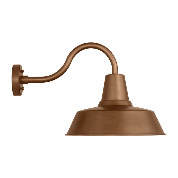 Myhouse Lighting Visual Comfort Studio - SLO1211EN3/NCP - One Light Wall Lantern - Barn Light - Natural Copper