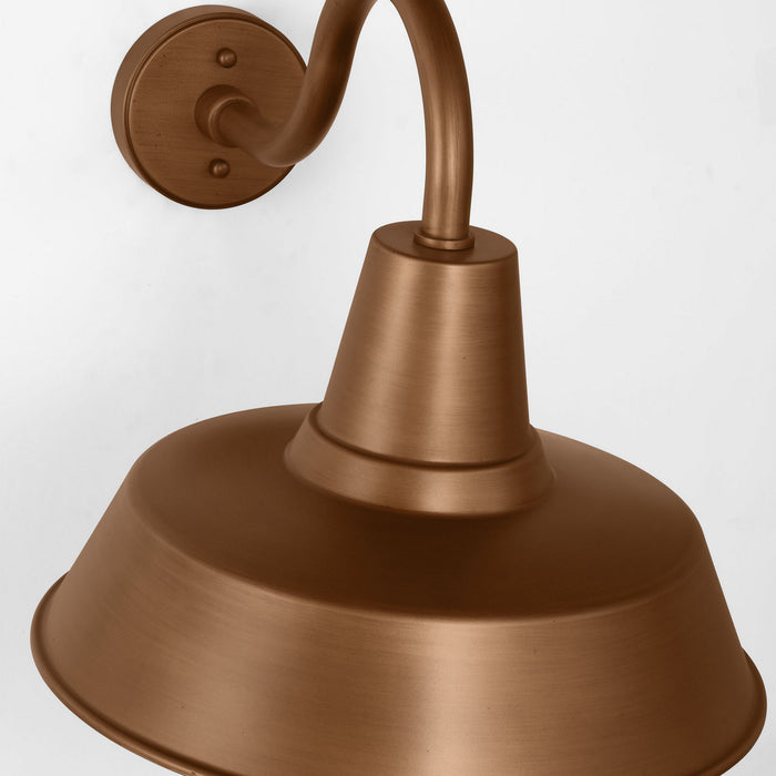 Myhouse Lighting Visual Comfort Studio - SLO1211EN3/NCP - One Light Wall Lantern - Barn Light - Natural Copper