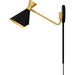 Myhouse Lighting Quoizel - ADN8706MBK - One Light Wall Sconce - Arden - Matte Black