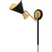 Myhouse Lighting Quoizel - ADN8706MBK - One Light Wall Sconce - Arden - Matte Black