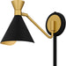 Myhouse Lighting Quoizel - ADN8706MBK - One Light Wall Sconce - Arden - Matte Black