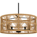 Myhouse Lighting Quoizel - AXF2822MBK - Five Light Pendant - Axford - Matte Black