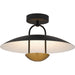 Myhouse Lighting Quoizel - BIN1718MBK - LED Semi-Flush Mount - Bingham - Matte Black