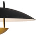 Myhouse Lighting Quoizel - BIN1718MBK - LED Semi-Flush Mount - Bingham - Matte Black
