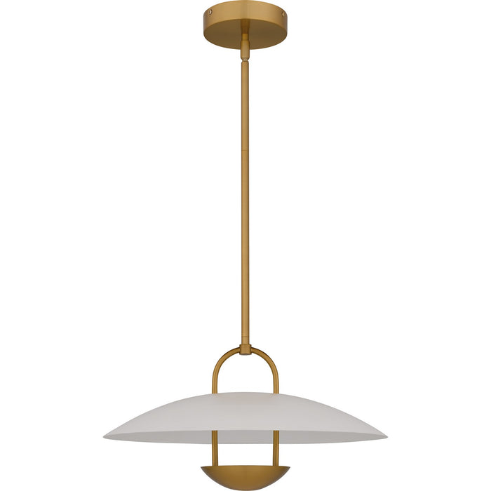 Myhouse Lighting Quoizel - BIN2818BRG - LED Pendant - Bingham - Brushed Gold