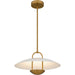 Myhouse Lighting Quoizel - BIN2818BRG - LED Pendant - Bingham - Brushed Gold