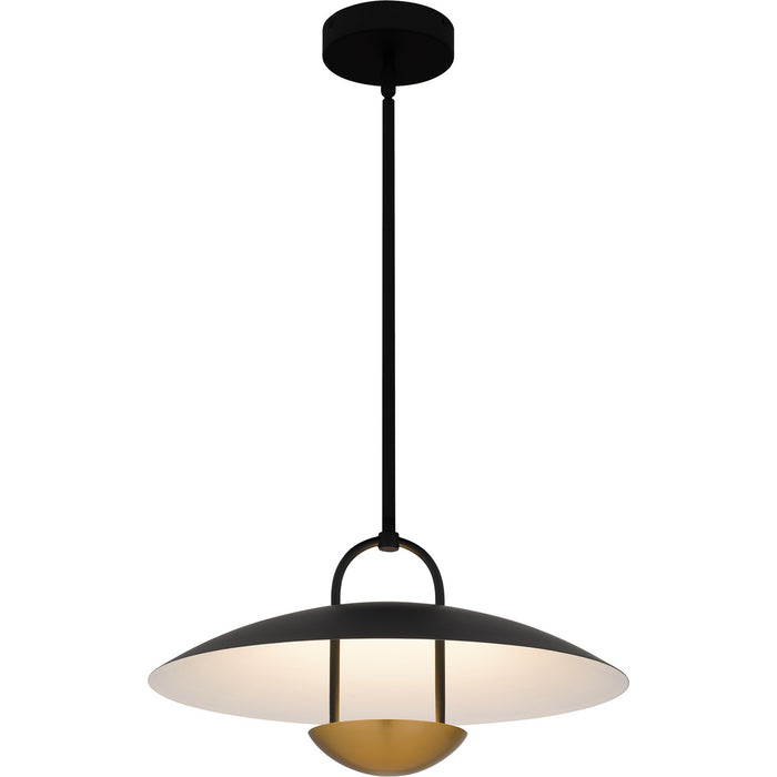 Myhouse Lighting Quoizel - BIN2818MBK - LED Pendant - Bingham - Matte Black